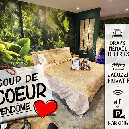 Appartement Chambre Cosy - Jacuzzi - Little Room Vendôme Eksteriør billede